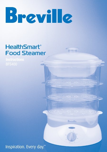 breville steamer how to use