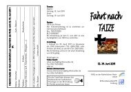 Anmelde-Flyer Taize - Katholische Hochschulgemeinde Littenweiler ...