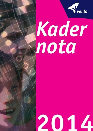 Kadernota 2014 - Gemeente Venlo