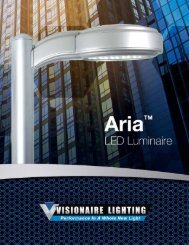 Aria LED - Visionaire Lighting, LLC
