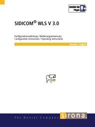 sidicom - Sirona - Technical Documentation