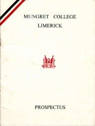 â€¢ 1945 - Mungret College Past Pupils' Union