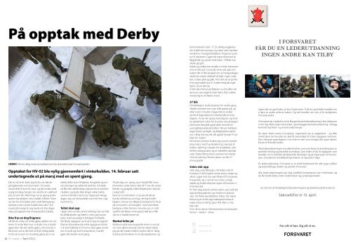 Utgave 1 - Heimevernet - Forsvaret