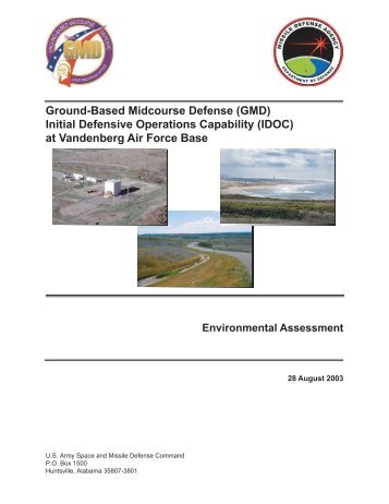 (GMD) Initial Defensive Operations Capability (IDOC)