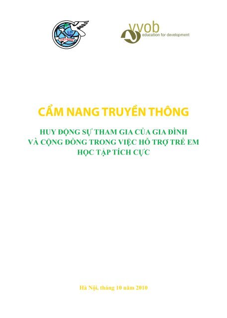 Cẩm nang truyền thông Huy động sự tham gia - VVOB