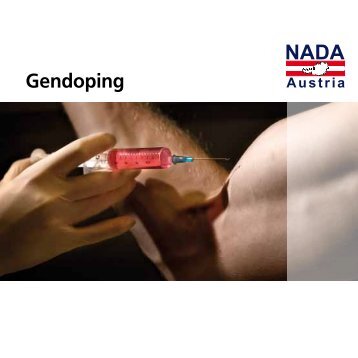 Gendoping-BroschÃ¼re - NADA Austria