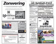 De Groene Post, editie 8 mei - Boekhandel en Drukkerij Spijkerman