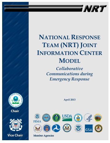 Hi Michelle, - U.S. National Response Team (NRT)