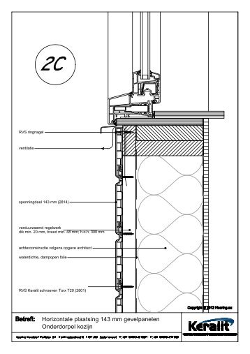 2c Onderdorpel kozijn - Heering