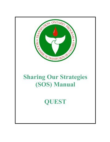 (SOS) Manual QUEST - Faculty of Health Sciences - McMaster ...