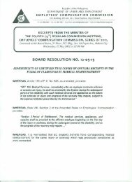 Board Resolution No. 12-05-15 - Compensation Commission
