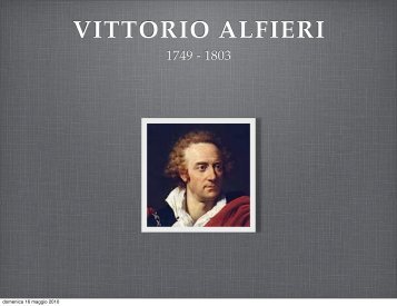 VITTORIO ALFIERI