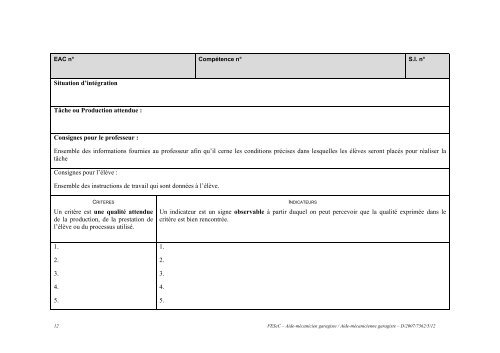 Enseignement spÃ©cialisÃ© Forme 3 Phase 1 : Industrie ... - SeGEC