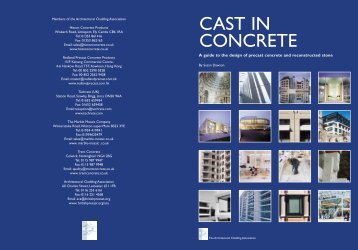 cast concrete - British Precast