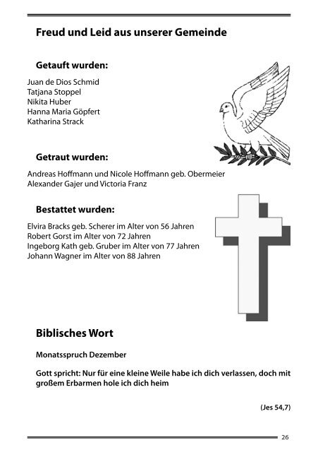 Gemeindebrief - Kirchengemeinde • Paul-Gerhardt
