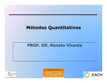 Aula 2 Prof. Renato Vicente