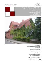 Jungenwohngruppe Oldendorf - Kinder- und Jugendhilfe Hünenburg