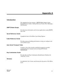 Cable Reference Guide - Audio Intervisual Design, Inc.