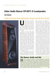 Usher Audio Dancer CP-8571 II Loudspeaker