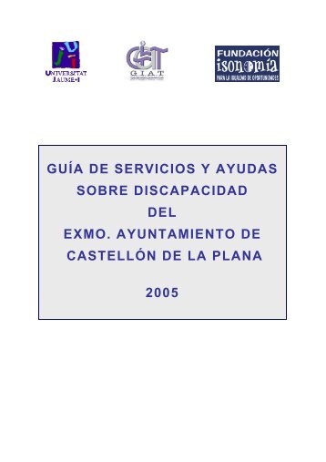 GuÃ­a de servicios y ayudas sobre discapacidad del Excmo ...