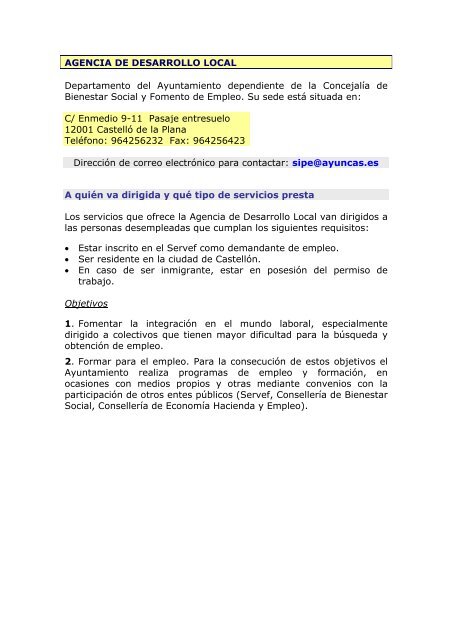 GuÃ­a de servicios y ayudas sobre discapacidad del Excmo ...