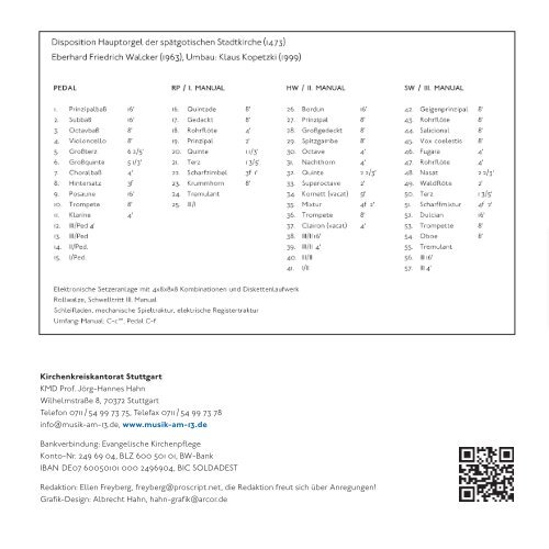 Programm Orgelsommer 2013 (pdf) - Musik am 13.