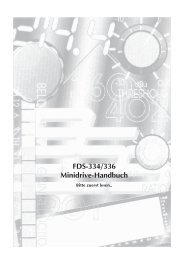 Minidrive FDS 334/336 - SLD Mediatec