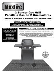 2 Burner Gas Grill Parrilla a Gas de 2 Quemadores - Brinkmann