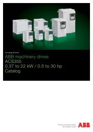 ABB machinery drives, ACS355 - VAE ProSys sro