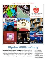 Hipster Williamsburg Neighborhood Profile - Big Apple Greeter