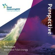 Wave and Tidal brochure - Royal Haskoning in the UK
