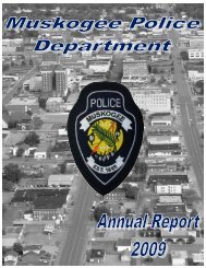 Offense Reports - City of Muskogee