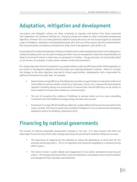 Implementation Plan - CDKN Global