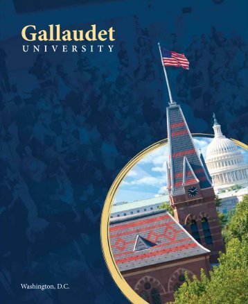 Gallaudet 29 - Undergraduate Admissions - Gallaudet University