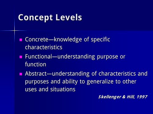 Developmentally Appropriate Orientation and Mobility - Mount Sinai ...