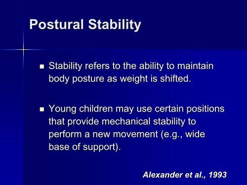 Developmentally Appropriate Orientation and Mobility - Mount Sinai ...