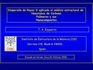 Dispersión de Rayos X aplicado al análisis estructural de ...