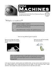 NAEP Simple Machines Worksheet