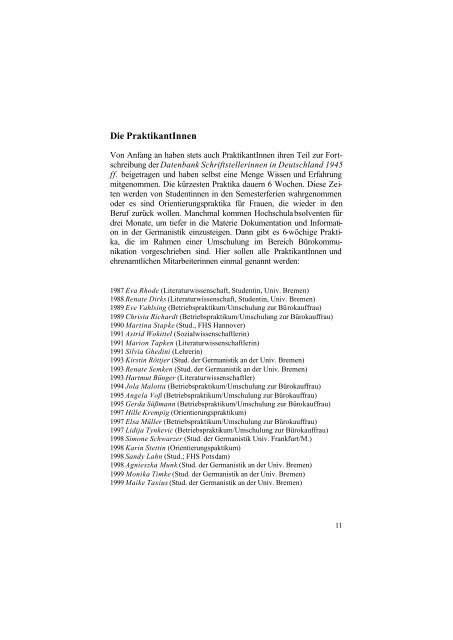 Stiftung Frauen-Literatur-Forschung e.V. - www-user - Universität ...