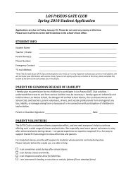 to get a pdf of the student sign-up sheet. - Los Paseos Home Page ...