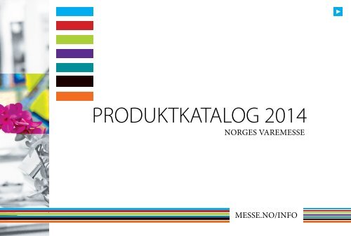 PRODUKTKATALOG 2013 - Norges Varemesse