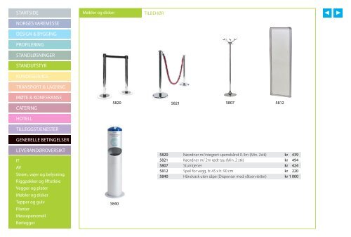 PRODUKTKATALOG 2013 - Norges Varemesse