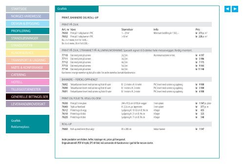 PRODUKTKATALOG 2013 - Norges Varemesse