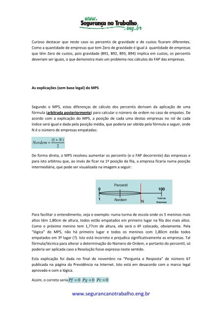 Base para recurso (FAP) de empresas com tudo zero.