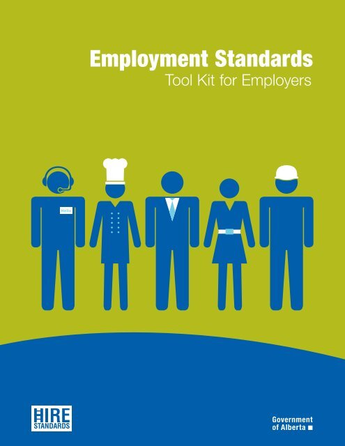 Employment Standards Tool Kit For Employers Enterprise And
