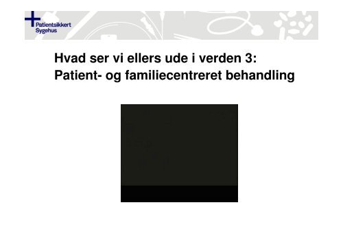 Se Beth Liljas præsentation - Sikker Patient