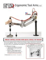 THREAD TAPPING SYSTEMS WITH QUICK CHANGE TAP HOLDER