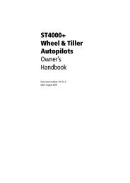 ST4000+ Wheel & Tiller Autopilots Owner's Handbook - Equipment