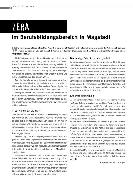 Download Ausgabe 119 - Gemeinnützige Werkstätten und ...