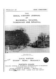 No 21 - Nailsea and District Local History Society